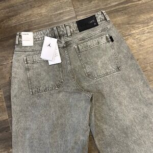 NWT Nike Air Jordan Jumpman Denim‎ Jeans Men Size 32 Flat Pewter Loose Fit Retro